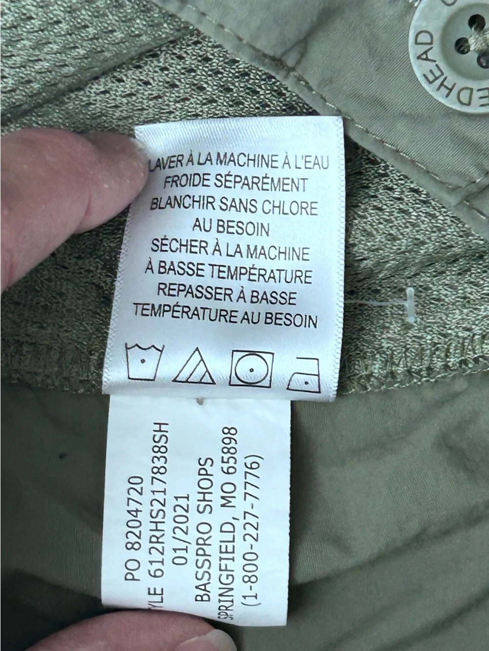 RedHead Brand Co. Men's Olive-Green Flat Front Outdoor Shorts 4 Pockets Size 38